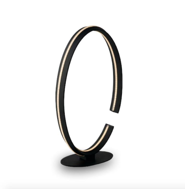 Lumetto LED in alluminio nero e diffusore in silicone 20W 2050LM 3000-4000°k CLARKE-L Lumetto LED in alluminio nero e diffusore in silicone 20W 2050LM 3000-4000°k CLARKE-L